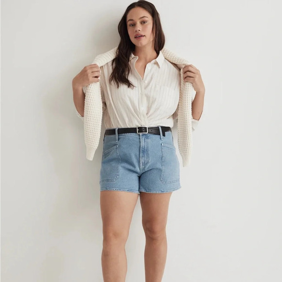 NWT MADEWELL The Perfect Vintage Jean Short in Cardston Wash - Picture 12 of 12